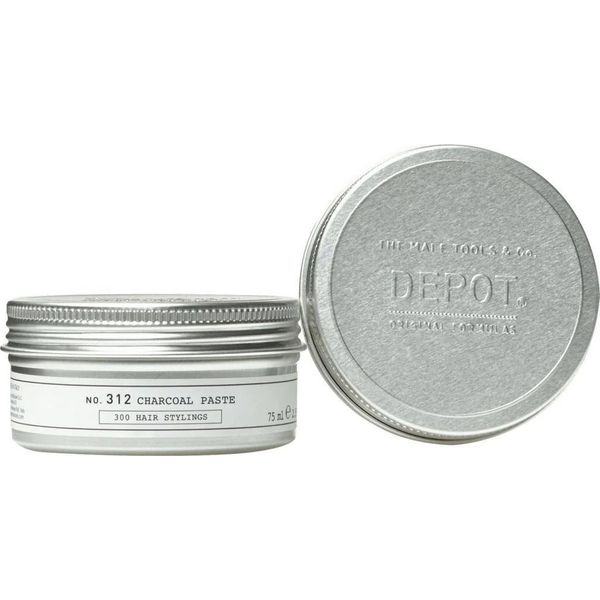 Depot No. 312 Pasta Di Carbone Per Capelli Per Un Fissaggio Forte 75 Ml-image