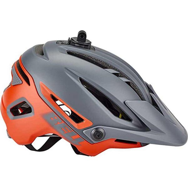 Casco Da Bici Bell Sixer Mips, Colore:Grigio Opaco/Rosso, Taglia:S-image