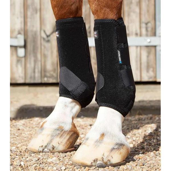 Premier Equine Stivali Tendinei Air-Tech Sport Medicine Nero L Nero L-image