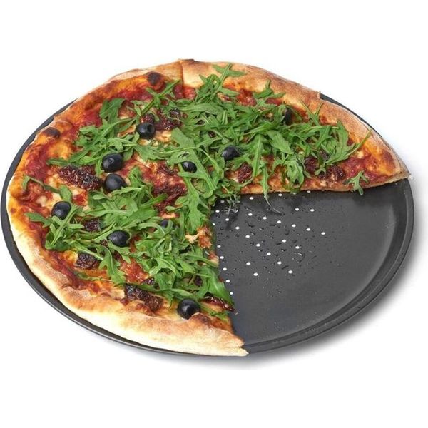 Pizzablech Teglia Per Pizza Teglia Per Forno Pizza Ø 32,5 Cm-image