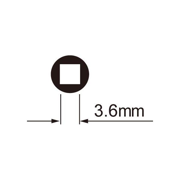 Icetoolz Spaak Chiave Per Nippli 12D5 Per Nippli Da 3,6 Mm (Quadrati)-image