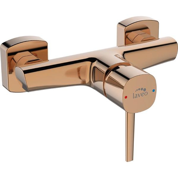 Miscelatore Da Parete Per Doccia Senza Set Doccia Pink Gold Laveo Pola-image