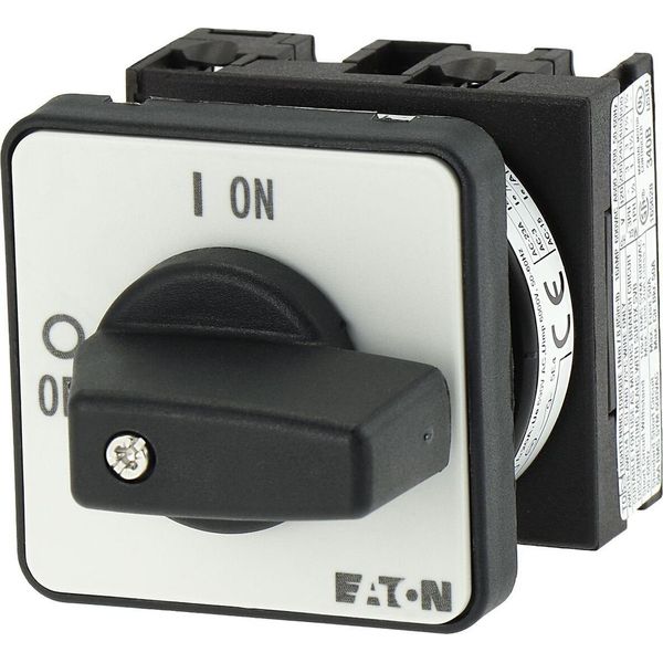 Eaton T0-1-102/E Interruttore Elettrico Interruttore A Levetta 2P Nero-image