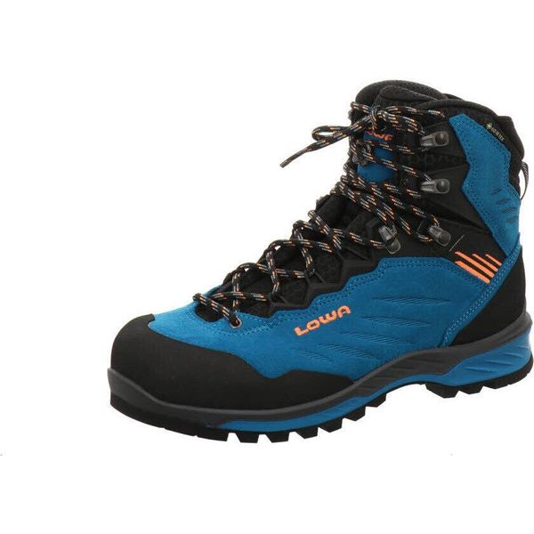 Lowa Cadin 2 Gtx Mid Ws Stivali Da Alpinismo Turchese/Mandarino Uk 8,5 - Eu 42,5-image