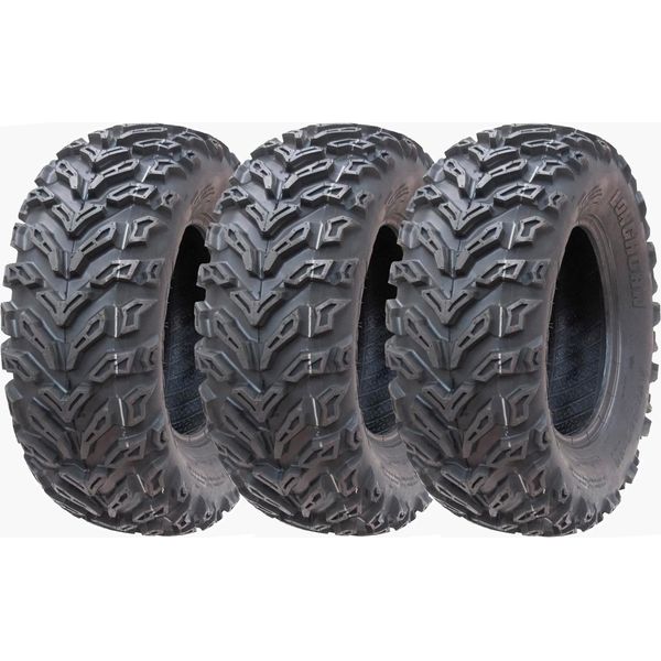 25X8.00-12 Pneumatici Atv Quad 6Ply Wanda P3103 E-Marked Road Legal (Set Di 3)-image