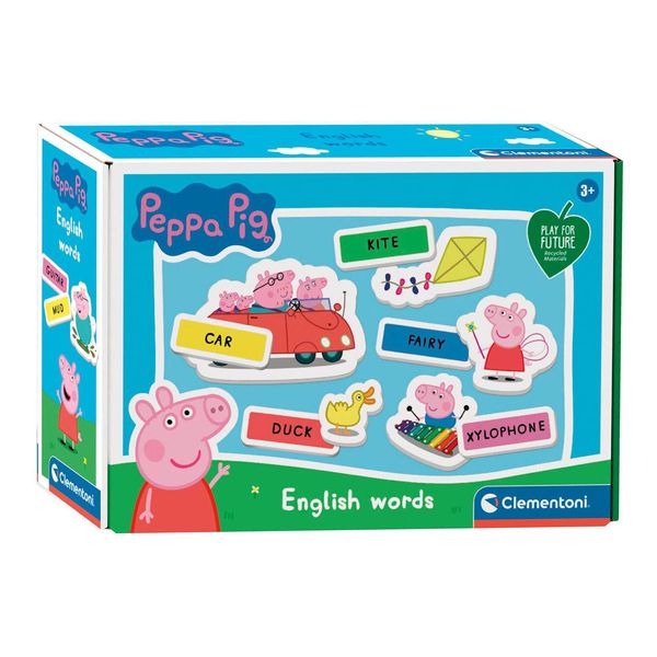 Clementoni Peppa Pig Parole In Inglese Gioco Da Tavolo Apprendimento-image