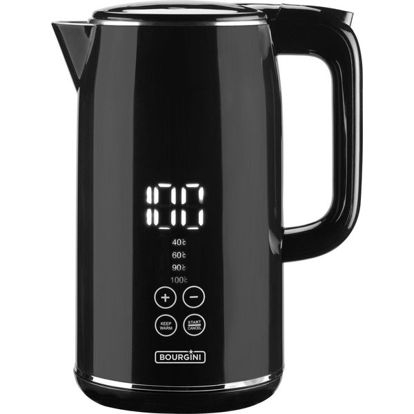 Bollitore Bourgini 235011 Kettle 2200 W Nero 1,7 L-image