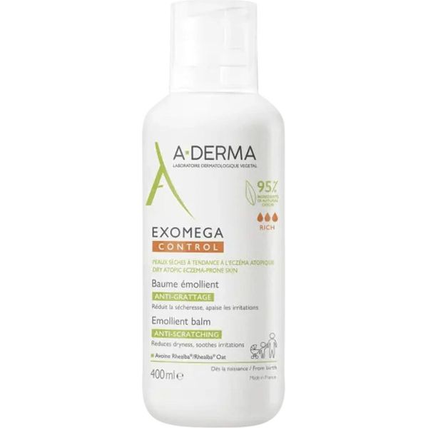 A-Derma Exomega Control Balm Idratante 400 Ml-image