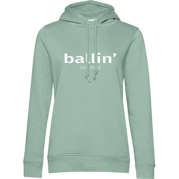 Felpa Con Cappuccio Ballin Est. 2013 Wmn Grun - Grande S-image