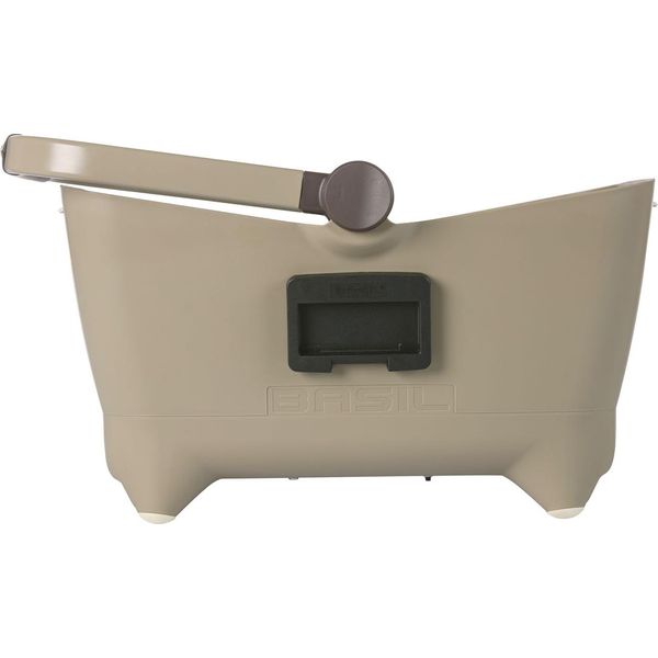 Basil Cestino Per Bicicletta Con Ruota Anteriore Buddy Kf 45X32X22Cm, 32Litri, Kf, Marrone Biscotto-image