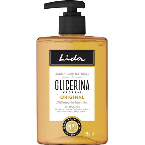 Lida Sapone Per Le Mani Alla Glicerina Con Dispenser 250Ml-image