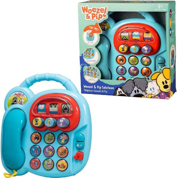 Rubo Toys Woezel En Pip Telefoon Met Geluid-image