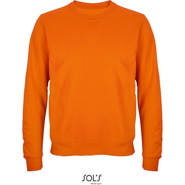 Sols 03814 | Felpa Girocollo Columbia Unisex - Colore: Arancione - Taglia: 3XL-image