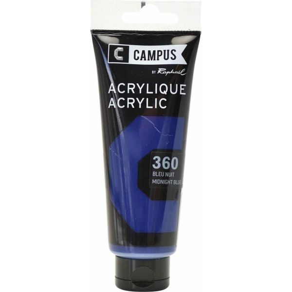 Vernice Acrilica 100 Ml - Blu Notte N. 360-image