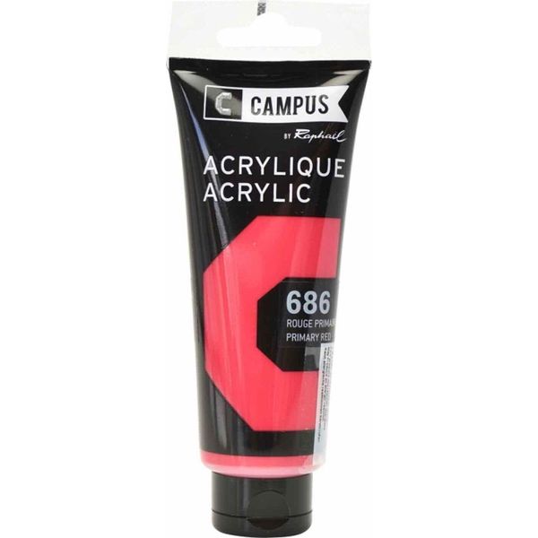 Vernice Acrilica 100 Ml - Rosso Primario N. 686-image