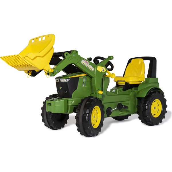 Rolly Toys Trattore A Pedali Rollyfarmtrac Premium John Deere Incl. Caricatore Rollytrac-image