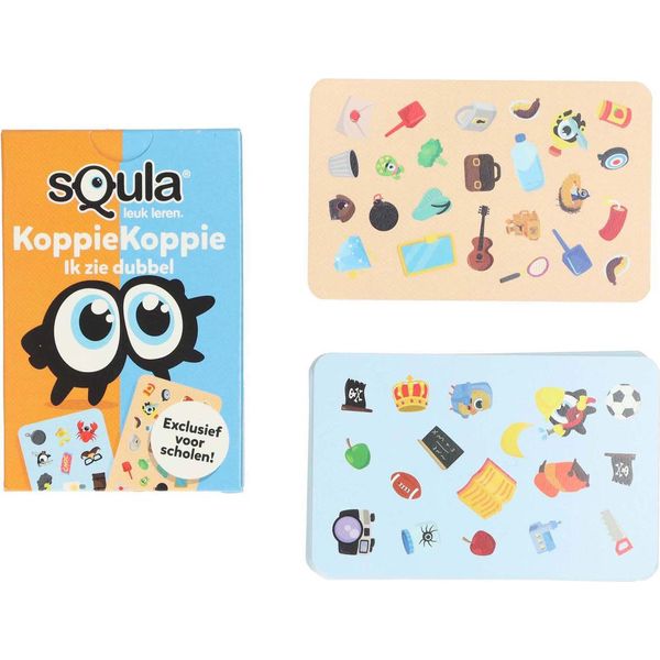 Squla Fun Learning - Koppie Koppie - Gioco Di Ricerca Gioco Di Apprendimento - Giochi Di Identità Gioco - Gioco Di Carte Educativo-image
