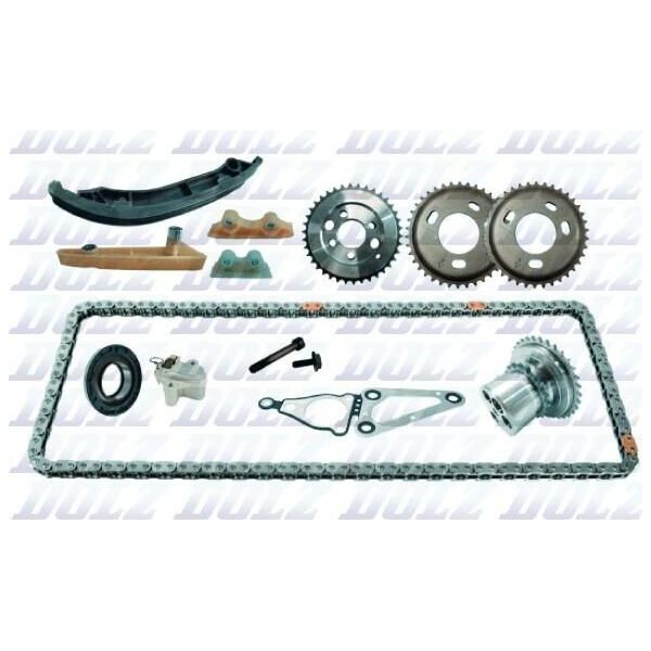 Dolz SKCF014 Kit Catena Di Distribuzione Catena Di Distribuzione Per Ford Transit Mk6 Furgone (V347, V348, Fa) Transit Mk6 Bus (V347, V348, Fd, Fb, Fs, Fz, Fc)-image
