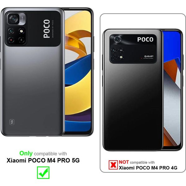 Cadorabo Custodia Protettiva Per Xiaomi Poco M4 Pro 5G Caso In Verde Telefono Cellulare Case Cover Tpu Etui-image
