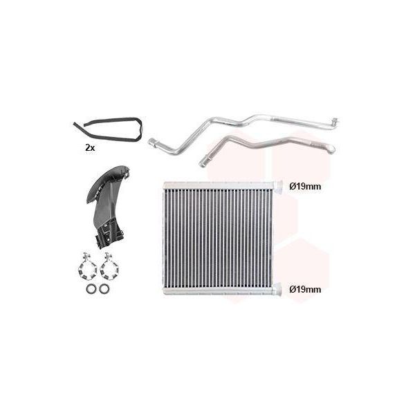 Van Wezel 06016700 Scambiatore Di Calore Riscaldamento Interno Radiatore Per Bmw 2 Gran Tourer (F46) X1 (F48) 2 Active Tourer (F45) 1 Hatchback (F40) X2 (F39)-image