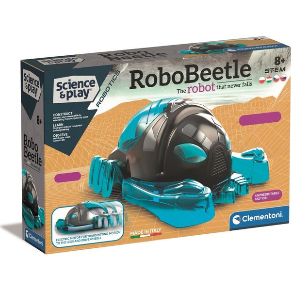 Clementoni Science&Play Robotics: Robobeetle - Il Robot Che Non Cade Mai-image