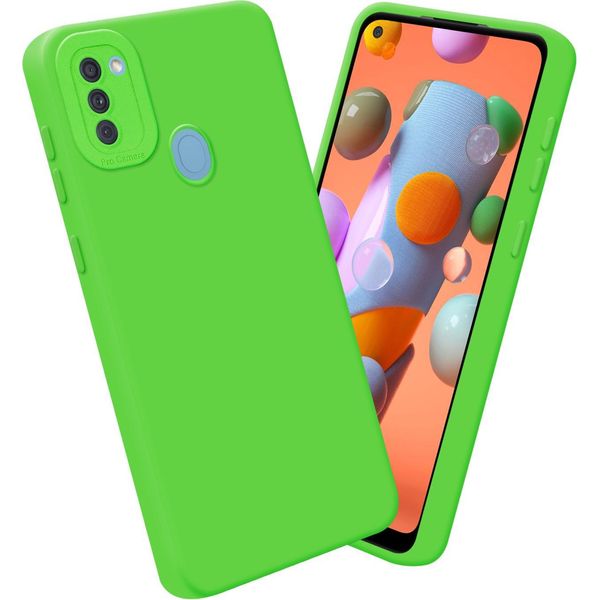 Cadorabo Cover Per Samsung Galaxy A11 / M11 Cover Protettiva In Tpu Verde Custodia In Silicone Custodia Del Telefono Cellulare-image