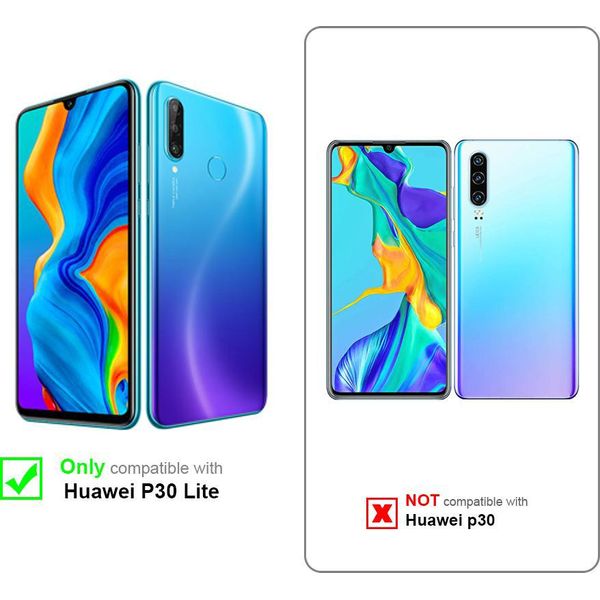 Cadorabo Cover Per Huawei P30 Lite Cover Protettiva In Silicone Tpu Viola Custodia Per Telefono Cellulare-image