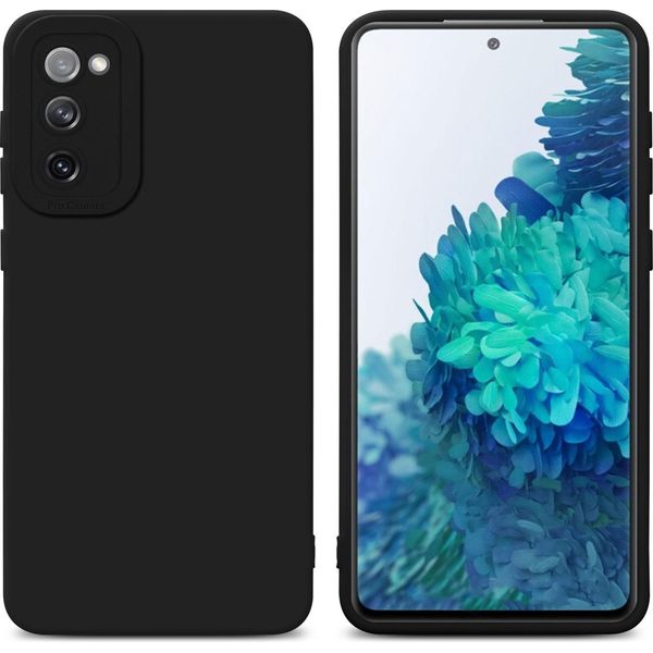 Cadorabo Cover Per Samsung Galaxy S20 Fe Cover Protettiva In Silicone Tpu Nero Custodia Per Cellulare-image