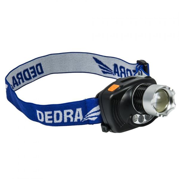 Dedra Torcia Da Testa 3W Cree Led, Nitidezza Regolabile, Infrarossi, Con - L1010-image