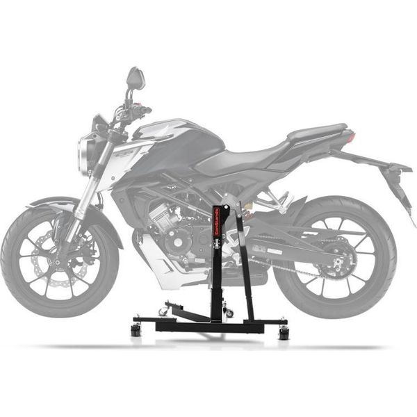 Cavalletto Centrale Cs Power Evo Per Honda Cb 125 R 18-25 Nero-image