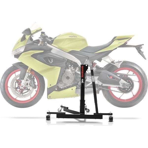 Cavalletto Centrale Cs Power Evo Per Aprilia Rs 660 20-25 Nero-image