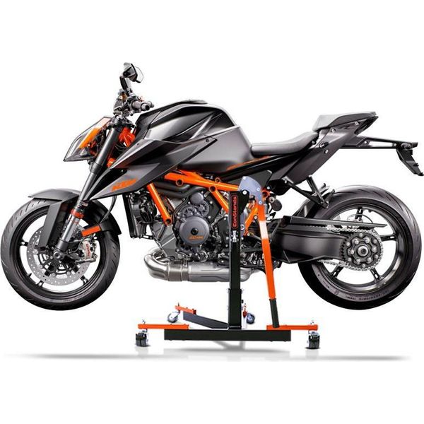 Cavalletto Centrale Cs Power Evo Per Ktm 1290 Super Duke R 20-23 Arancione-image