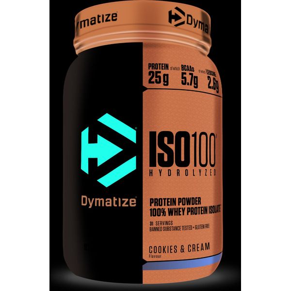 Dymatize Polvere Di Proteine Del Siero Di Latte Frullate Idrolizzato Di Proteine Iso 100 Biscotti E Crema 932 G-image