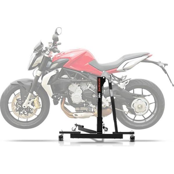Cs Power Evo Cavalletto Centrale Per Mv Agusta Brutale 800 Rr 15-25 Nero-image