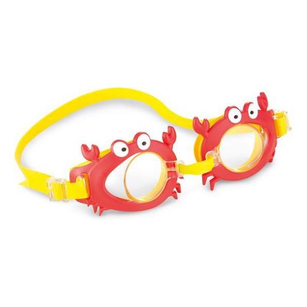Occhialini Intex 55610 Fun, Da Nuoto, Per Acqua, Colori Assortiti, 3-8 Anni-image