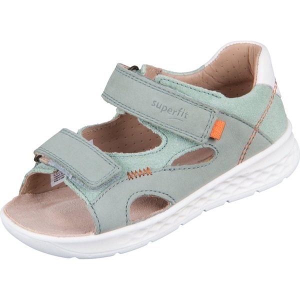 Superfit Lagoon Scarpe Per Bambini Sandali Walker Verde Tempo Libero, Numero Di Scarpe: 24 Eu-image