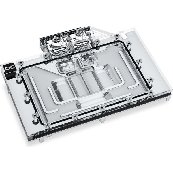 Blocco Di Ghiaccio Alphacool Aurora Acryl GPX-N Rtx 4080 Reference Design Con Piastra Posteriore (13441)-image