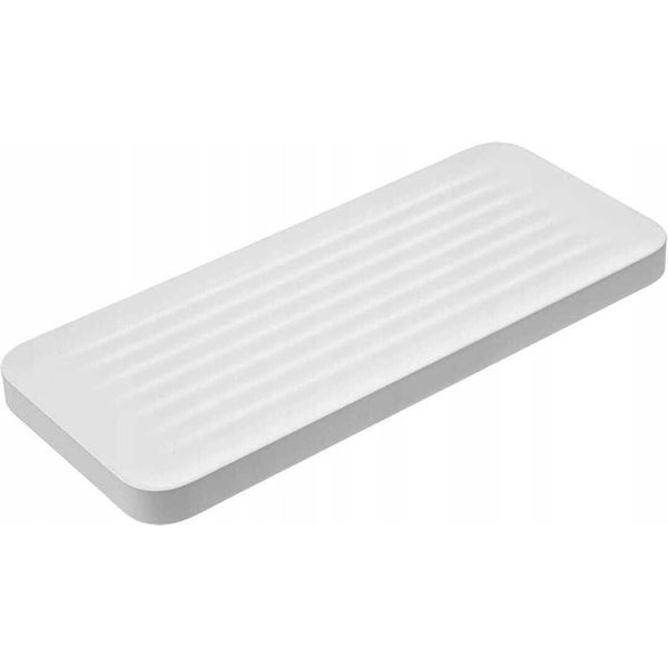 Mensola Da Parete Per Bagno Da Avvitare Bianca 30,1X13,1X3,7 Cm-image