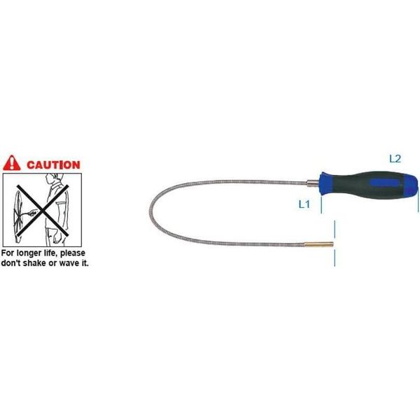 King Tony Flexibler Magnethalter 450 Mm-image