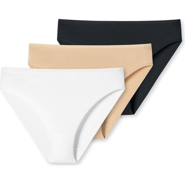 Schiesser Uncover Slip Tai Da Donna, Confezione Da 3 - Assortiti1 - Taglia Xxl-image