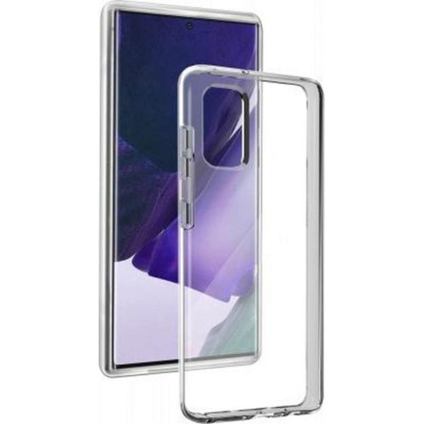Bigben Connected, Custodia Protettiva Per Samsung Galaxy Note 20, Morbida E Ultra Sottile, Trasparente-image