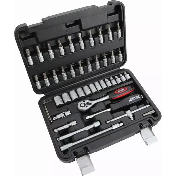 Set Di Chiavi A Bussola Hillen&Amp;Mohr 17K046A 46Pz 13X1/4&Quot;-image
