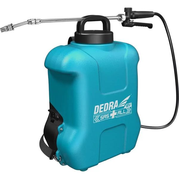 Irroratore A Spalla A Batteria Dedra Sas+All Ded6981 18V, Pressione 3 O 5 Bar, Serbatoio 16L-image