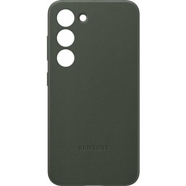 Etui Samsung Ef-Vs911Lg S23 S911 Zielony/Copertura In Pelle Verde-image