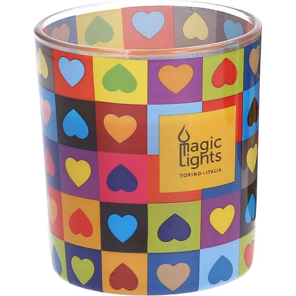 Candela A Cuori Magic Lights (7,5 X 8,4 Cm)-image