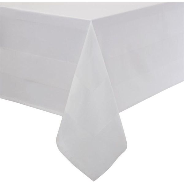 Mitre Tovaglia Con Nastro Di Raso Bianco 137 X 178Cm-image