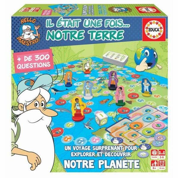 Gioco Ieuf... La Nostra Terra - Gioco Da Tavolo - Educa-image
