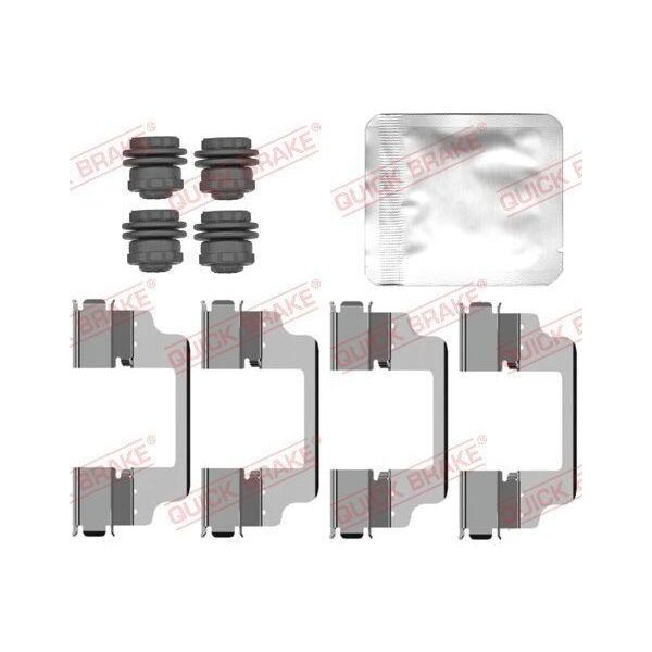 Kit Di Installazione Pastiglie Freno Posteriori Bmw 7/8/X5/X6/X7 17--image