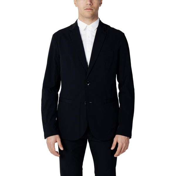 Armani Exchange Giacca Leggera Da Uomo In Cotone Blu GR77941 - Taglia: 36-image