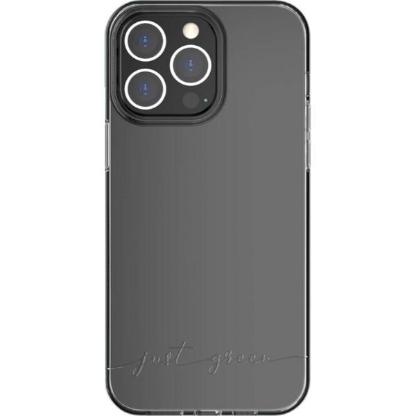 Just Green, Custodia Protettiva Per Iphone 14 Pro Max Infinia Riciclabile, Trasparente-image